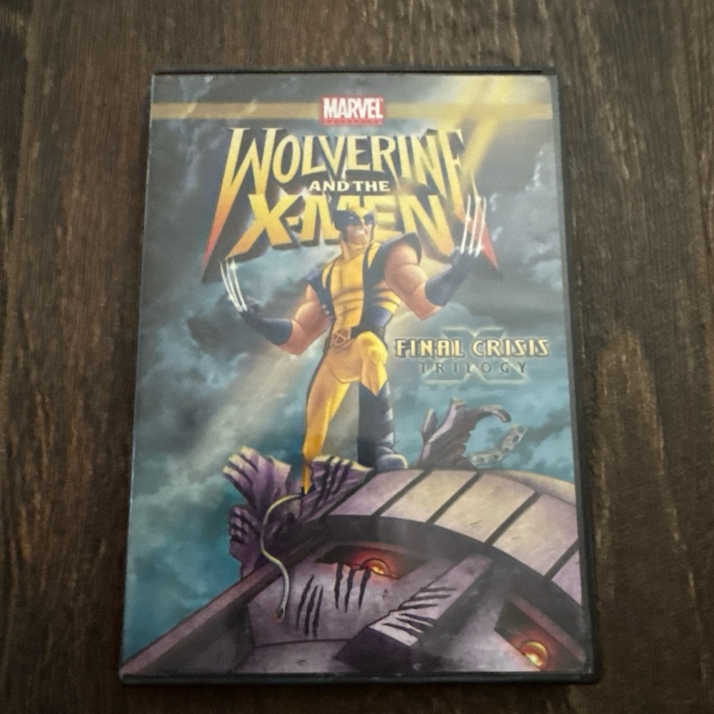 Marvel Wolverine and the X-Men: Final Crisis Trilogy DVD - Yellow and Blue